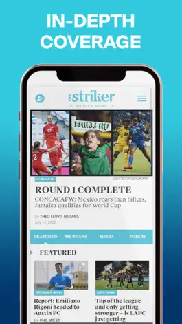 Game screenshot The Striker Soccer News apk