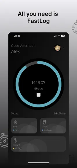 Game screenshot FastLog: Intermittent  Fasting mod apk