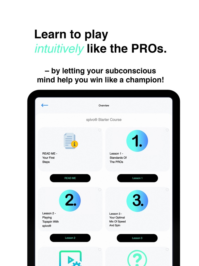 spivo® How To Play Tennis