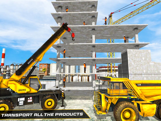 Construction Truck Offroad 3D screenshot 3