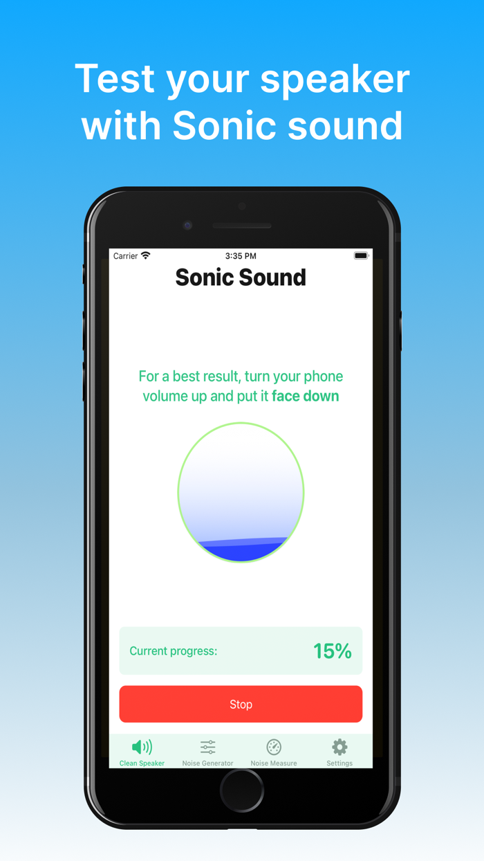 sonic sound - clear wave tone