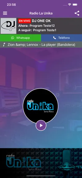 Game screenshot Radio La Unika apk