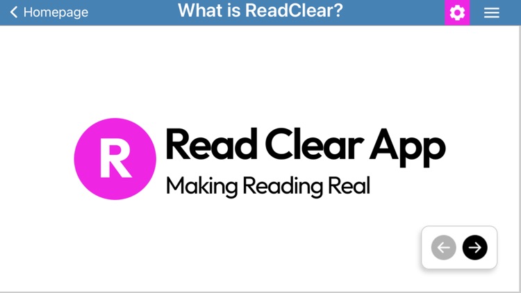 Read Clear App