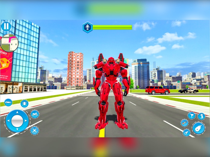 Spider Robot Car Games