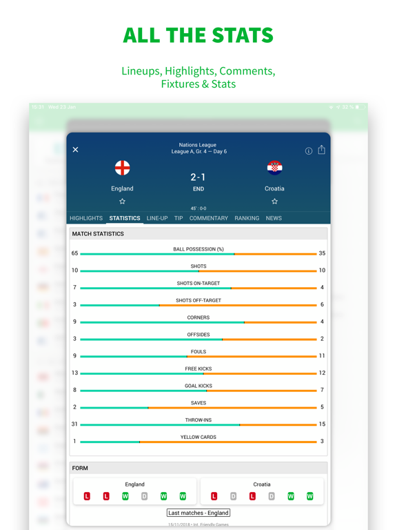 Live Soccer Scores -Skores screenshot 4