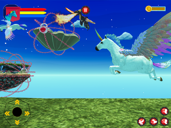 Flying Unicorn Pegasus Horse screenshot 2