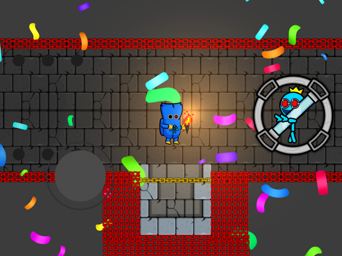 Survivor Rainbow Blue Friends