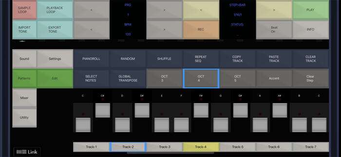 7XDXFM 4 OP FM Synth Groovebox