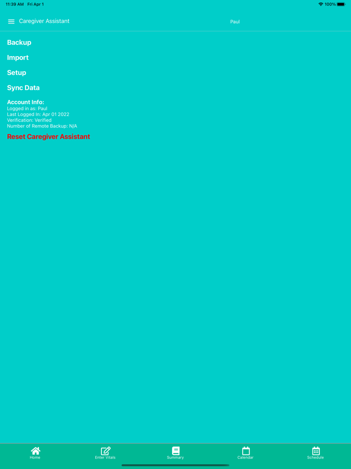 CA - Caregiver Assistant