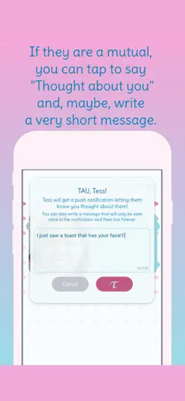 Game screenshot TAU - Thought About You apk