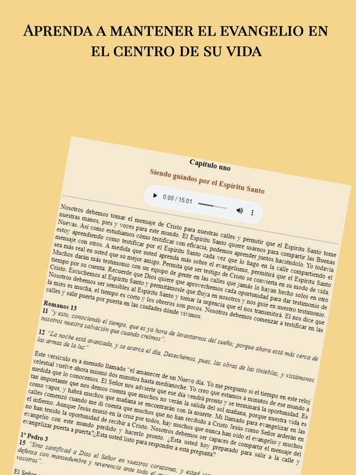 Evangelismo y como evangelizar