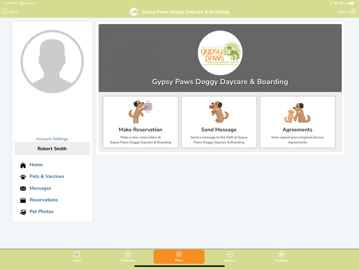 Gypsy Paws Doggy Daycare  B.