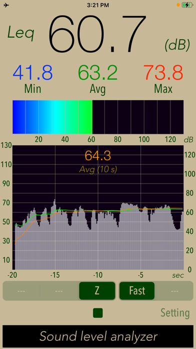 Sound Level Analyzer Lite screenshot 4