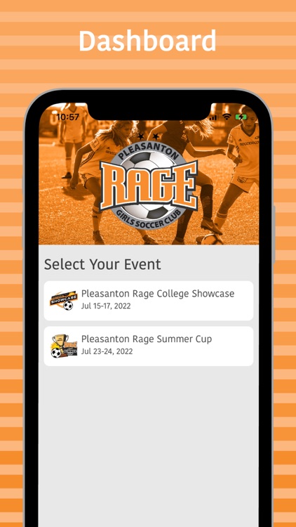 Pleasanton Rage Tournaments