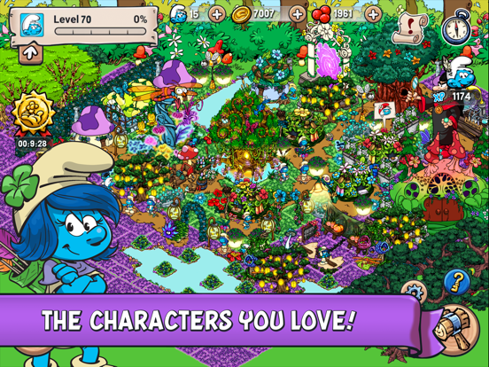 Smurfs' Village screenshot 4