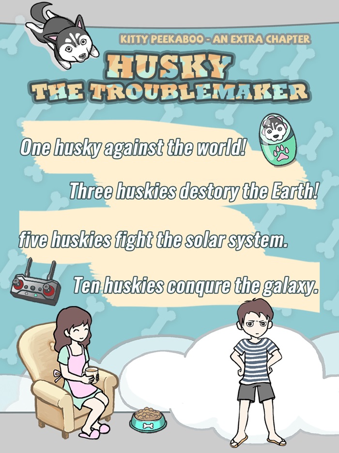 Husky the Troublemaker