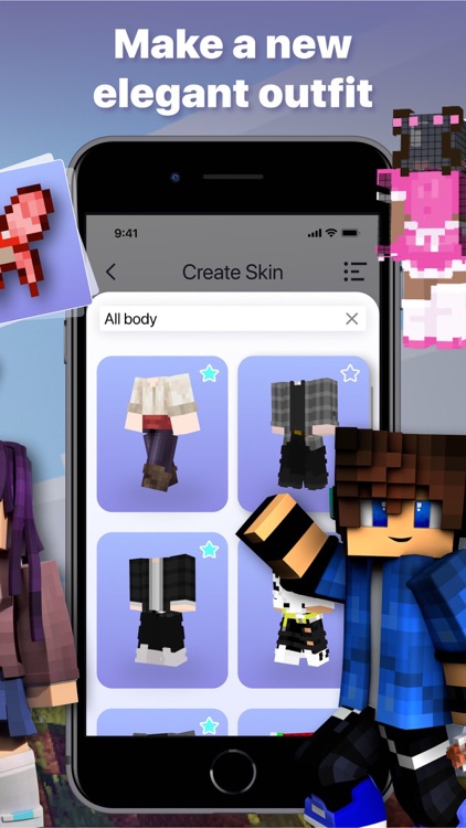 Girl Skins Maker for Minecraft screenshot-4