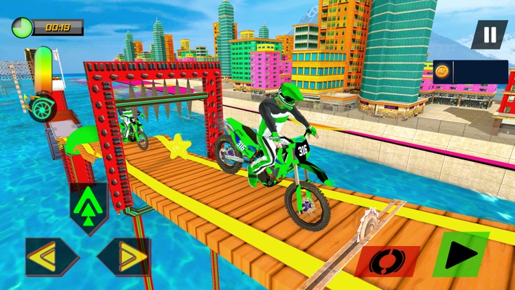 Superhero Dirt Bike Race Games