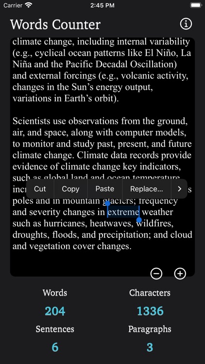 Words Counter Plus screenshot-5