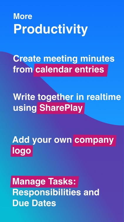 MinuteTaker - Meeting Minutes screenshot-7