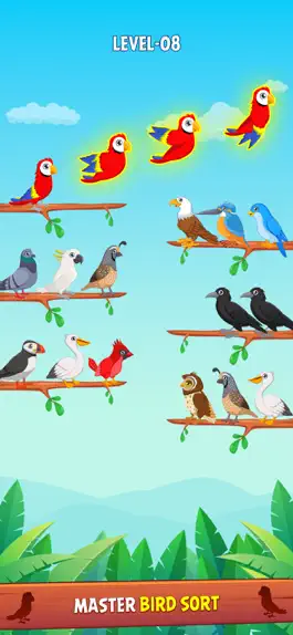 Game screenshot Bird Sort Puzzle Game apk