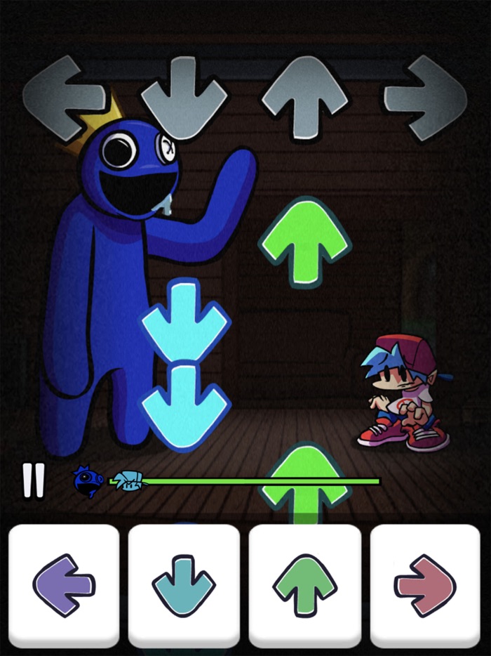 FNF Blue Rainbow Mod