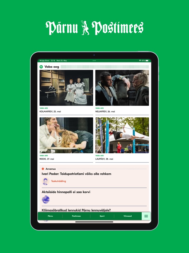 Pärnu Postimees on the App Store