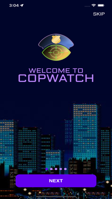 Copwatch App screenshot 1