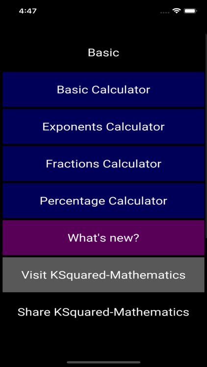 Basic Calculators