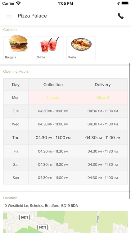 Pizza Palace Bradford. screenshot-3