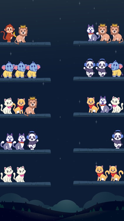 Animal Sort Puzzle - Pet Sort screenshot-3