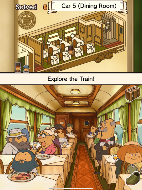 Layton: Diabolical Box in HD Screenshots