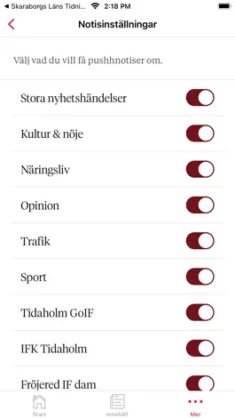 Game screenshot Västgöta-Bladet Nyhetsapp hack