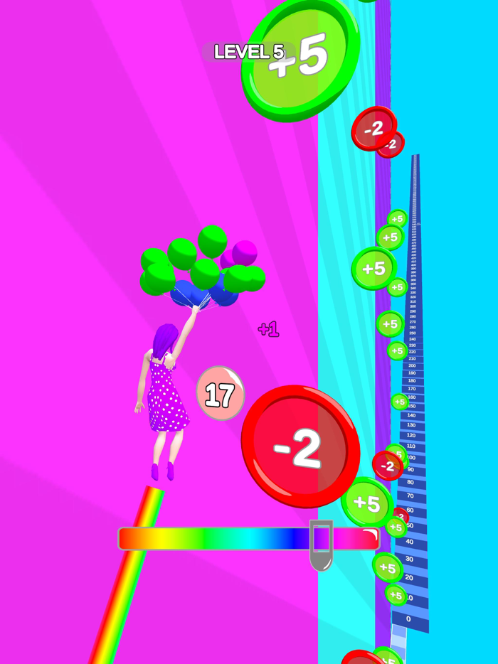 Colorful Balloons 3D