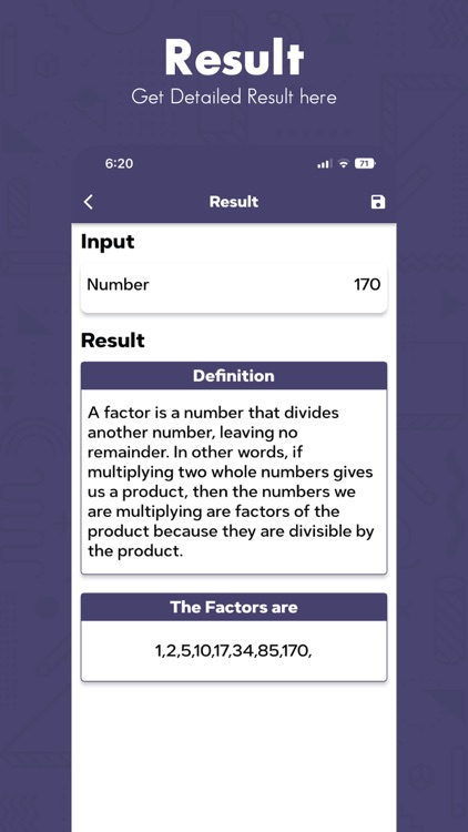 Factoring Calculator