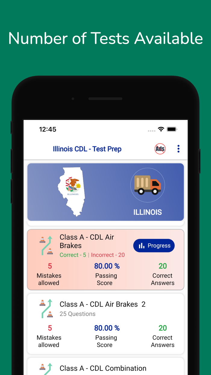 Illinois CDL Permit Practice