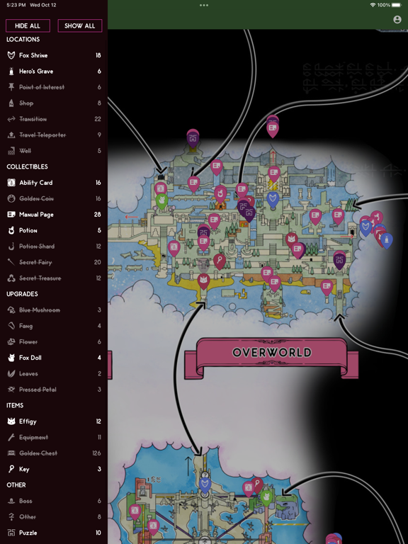 MapGenie: TUNIC Map screenshot 2