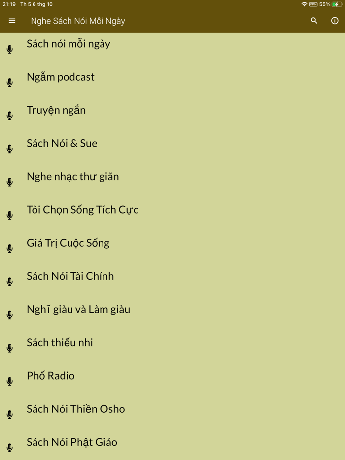 Nghe Sách Nói Mỗi Ngày