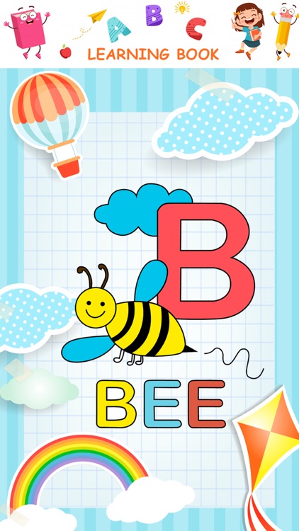 Abc Coloring Book Paint & Draw