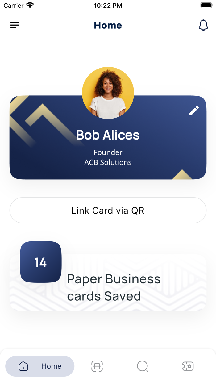 Cuir Ally Smart Business Cards