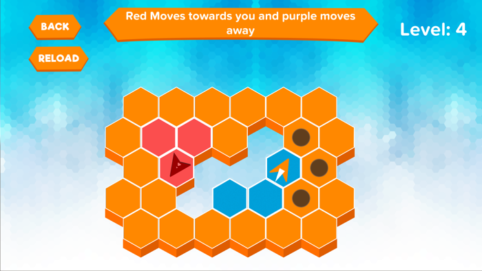 Hexa path puzzle