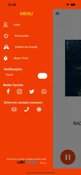 Game screenshot RÁDIO PAZ FM - 89,5 apk