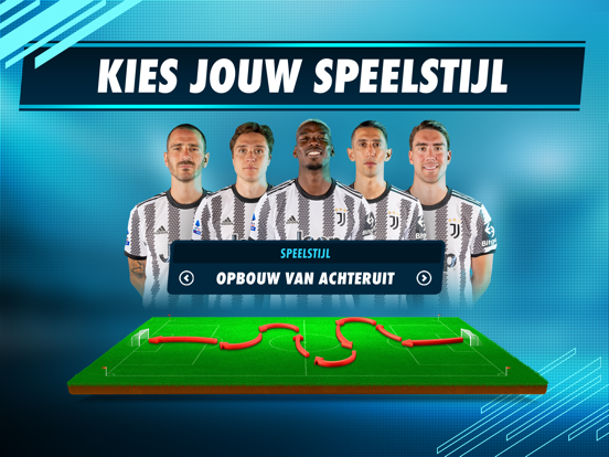 Online Soccer Manager (OSM) iPad app afbeelding 5