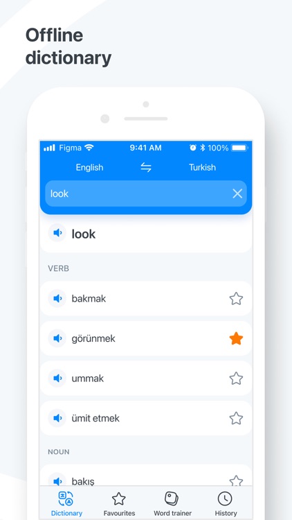 Turkish−English dictionary