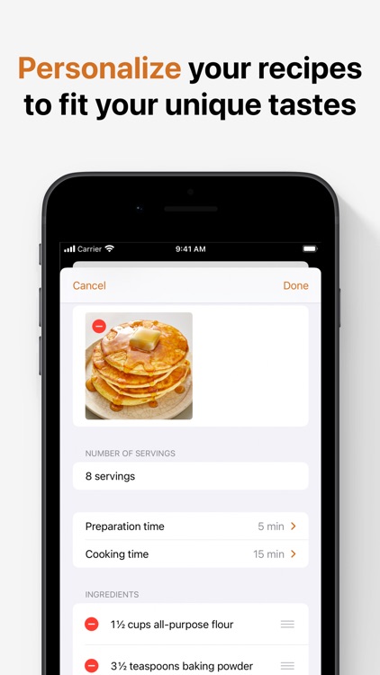 Incipe: your personal cookbook screenshot-3