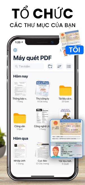 Máy Quét PDF: Document Scanner