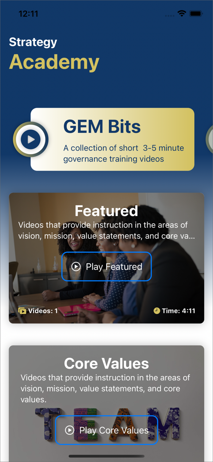 GEM - Strategic Boards