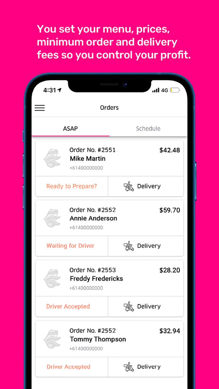Delivery Angel - Merchant