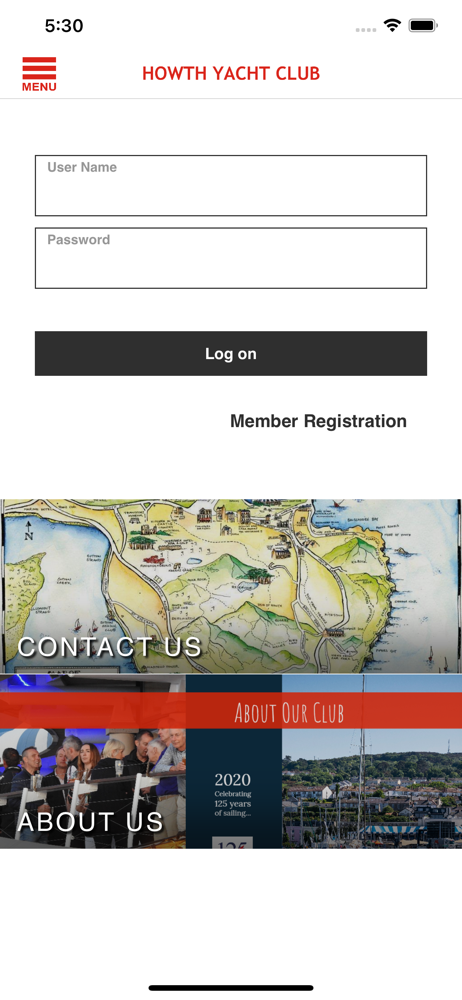 Howth Yacht Club screenshot 1