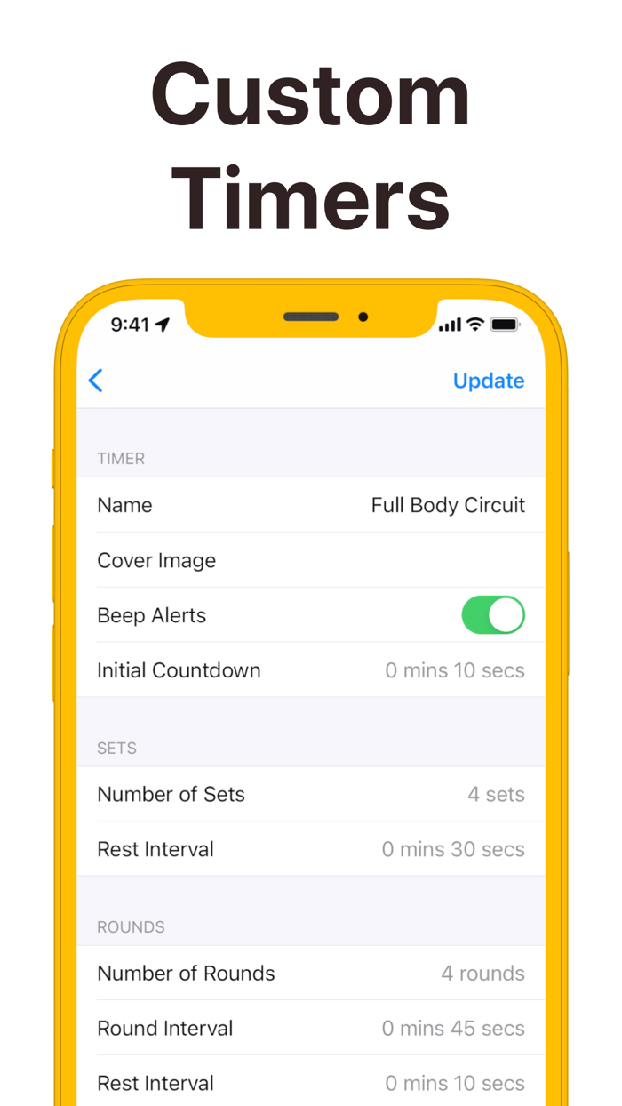 Tabata Timer Interval Clock